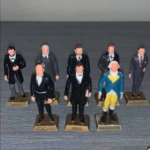 Vintage Marx U.S President Figurines